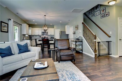 This home features a fabulous open floor plan on the first floor.