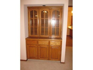 Built in china cabinet in LR