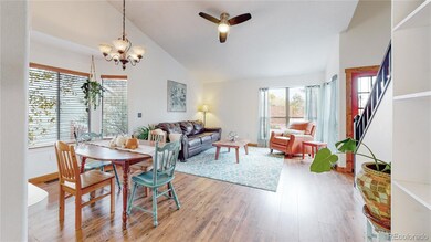 Dining room opens nicely into the living room
