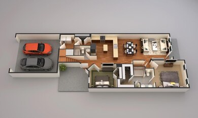Ashleigh 3D Floorplan 1st floor