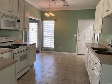 Kitchen from formal dining area.