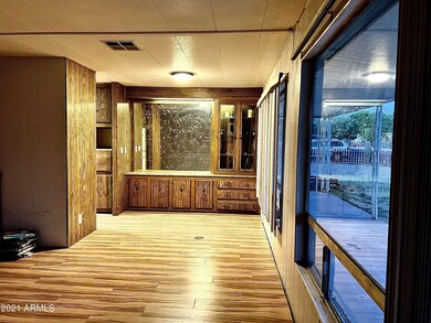 Built in Buffet in Dining area