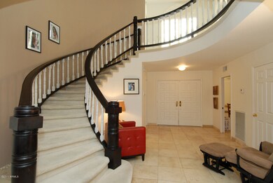 Sweeping Staircase