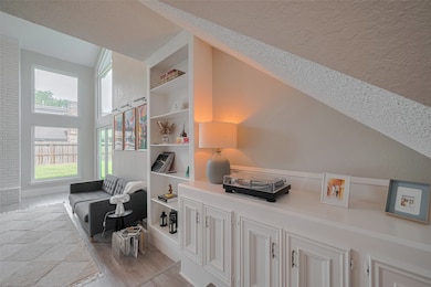 Built-ins at the entrance.
