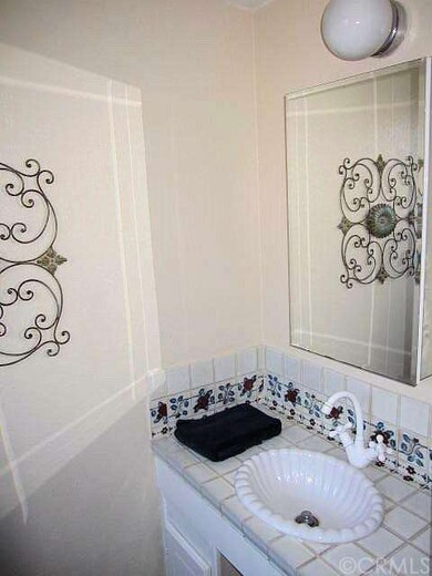 Charming downstairs powder room