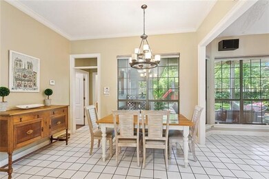 Breakfast area