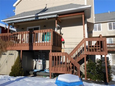 Outdoor shed and decking