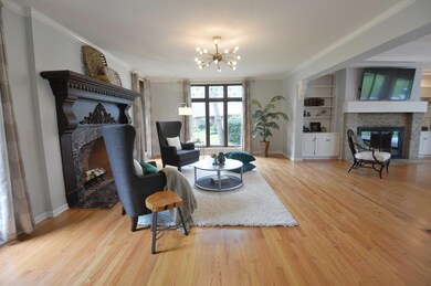Great Room with separate sitting areas