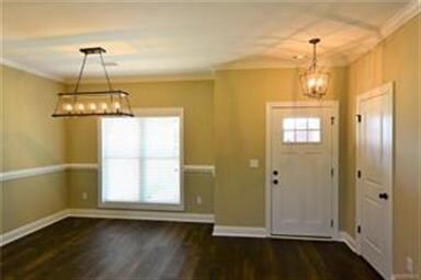 BEAUTIFUL DINING ROOM AND ENTRY - LOVE THE LIGHT F