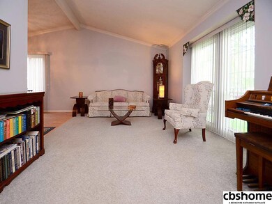 Large windows bring in tons of natural light