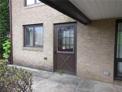 Lower level outside entrance to 4th bedroom or off