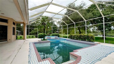 Large Lanai. Pool is covered for safety.