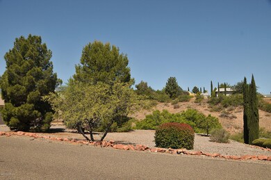 View of the lot from the street
