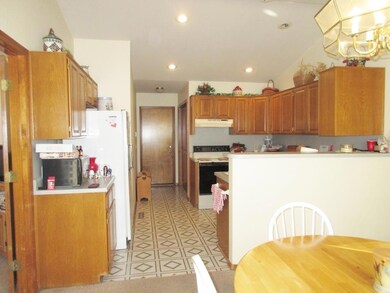 Kitchen, with w/d area just off kitchen