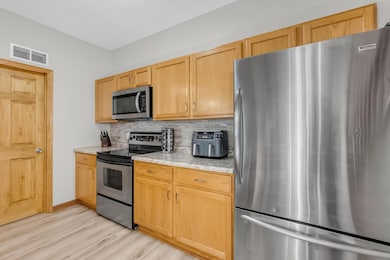 Newer stainless steel appliances