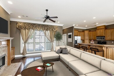 Living area ready for your custom touch