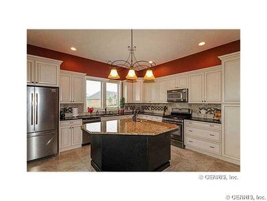 Kitchen. Another view of the custom kitchen with l