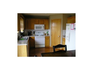 Large pantry behind the door.