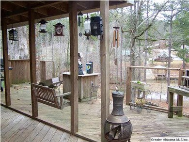 Right Side Covered Porch at the door