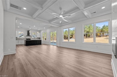 Triple Coffered Ceilings