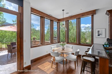 Breakfast with views of Aspen Mtn.