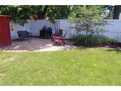 Private backyard