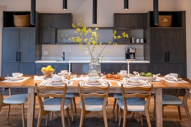 Dining room featuring wood finished floors