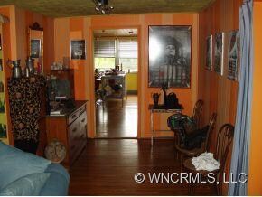 Upstairs apt living area