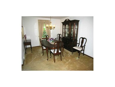 Dining room will allow for grand size table and ch