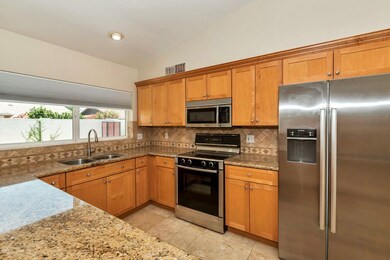 Granite & custom backsplash