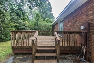 Large Private back deck