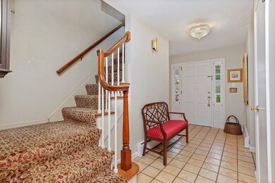 Bright and spacious foyer.