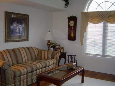 Paladium window in living room really brightens th