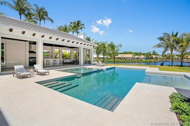 Virtually Staged Pool Area
