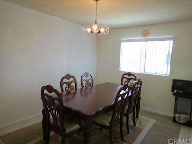 Dining area adjacent to the kitchen