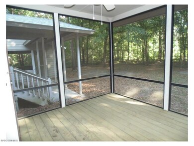 Screened porch