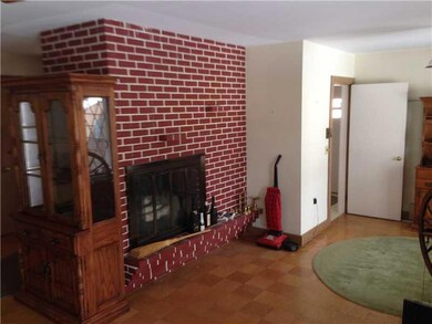 Living Room. with double fireplace ...