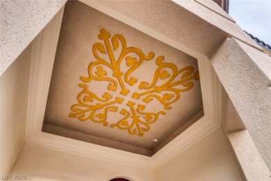CEILING  ITALIAN ART WORK ENTRY SIGNIFIES THE CHAR