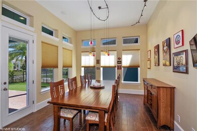 Breakfast Room w/ Custom Hunter Douglas Blinds
