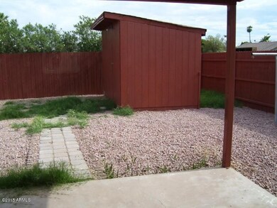 private backyard