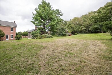 Tree-lined lot