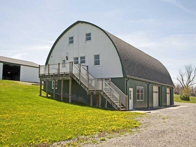 Exterior Back. Rear view of main house.
