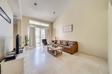 Living Room With Vaulted Ceilings 