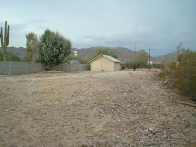 From NW corner inside gate