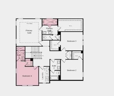 Second Floor Plan - Structural options added inclu