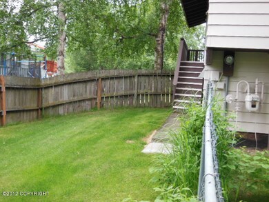 West side yard
