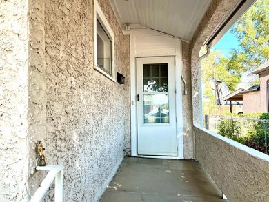 Porch to entry
