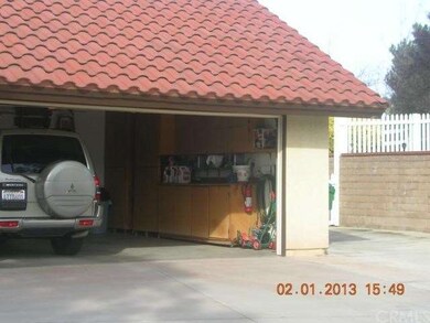 Finished Garage with Storage
