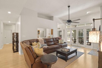 Family room offers plenty of space to spread out w