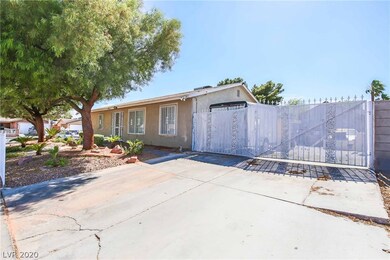 RV Parking Double Metal Gates